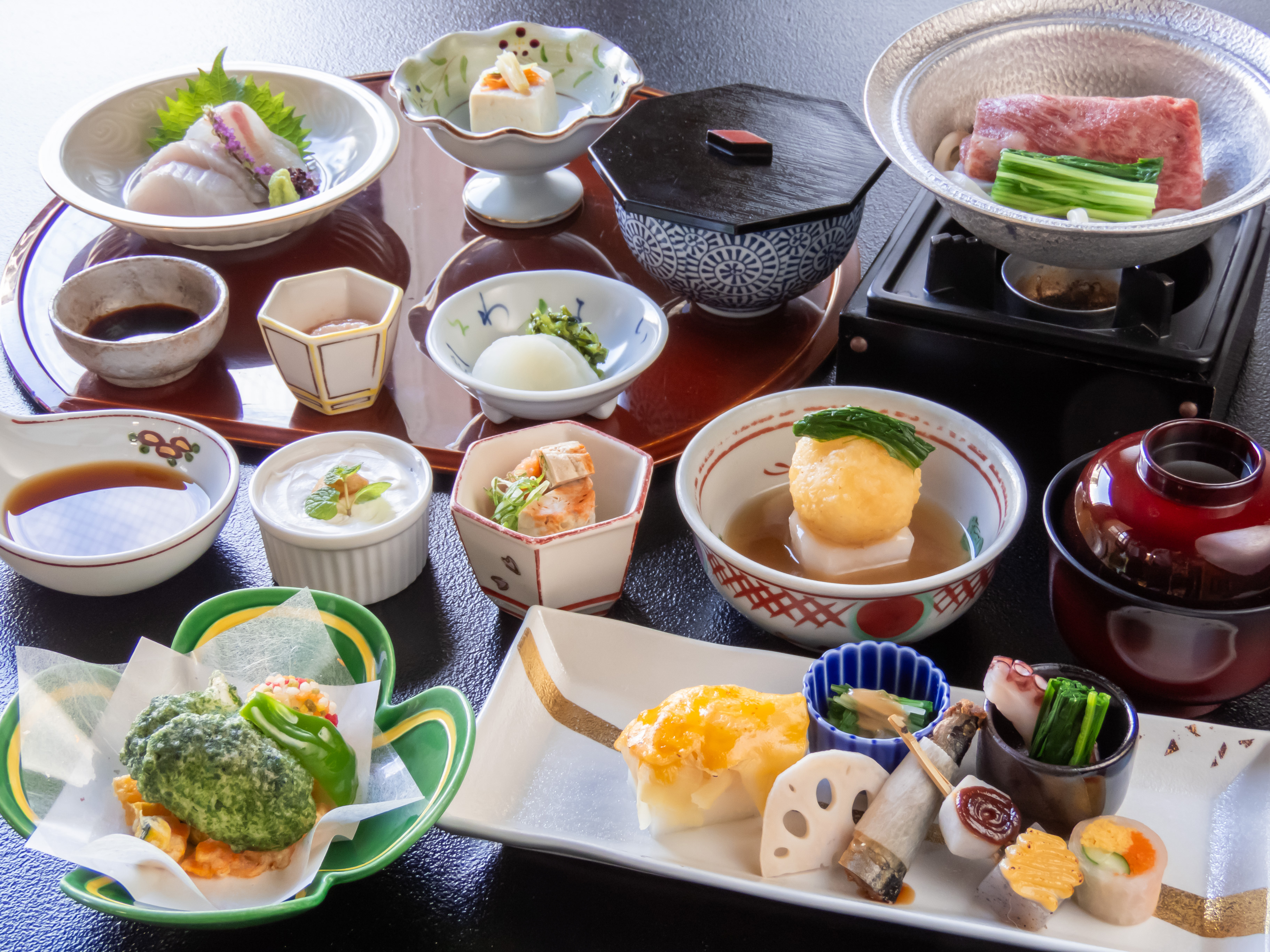 飲み放題2時間付プラン秋会席返し寿司付きコース