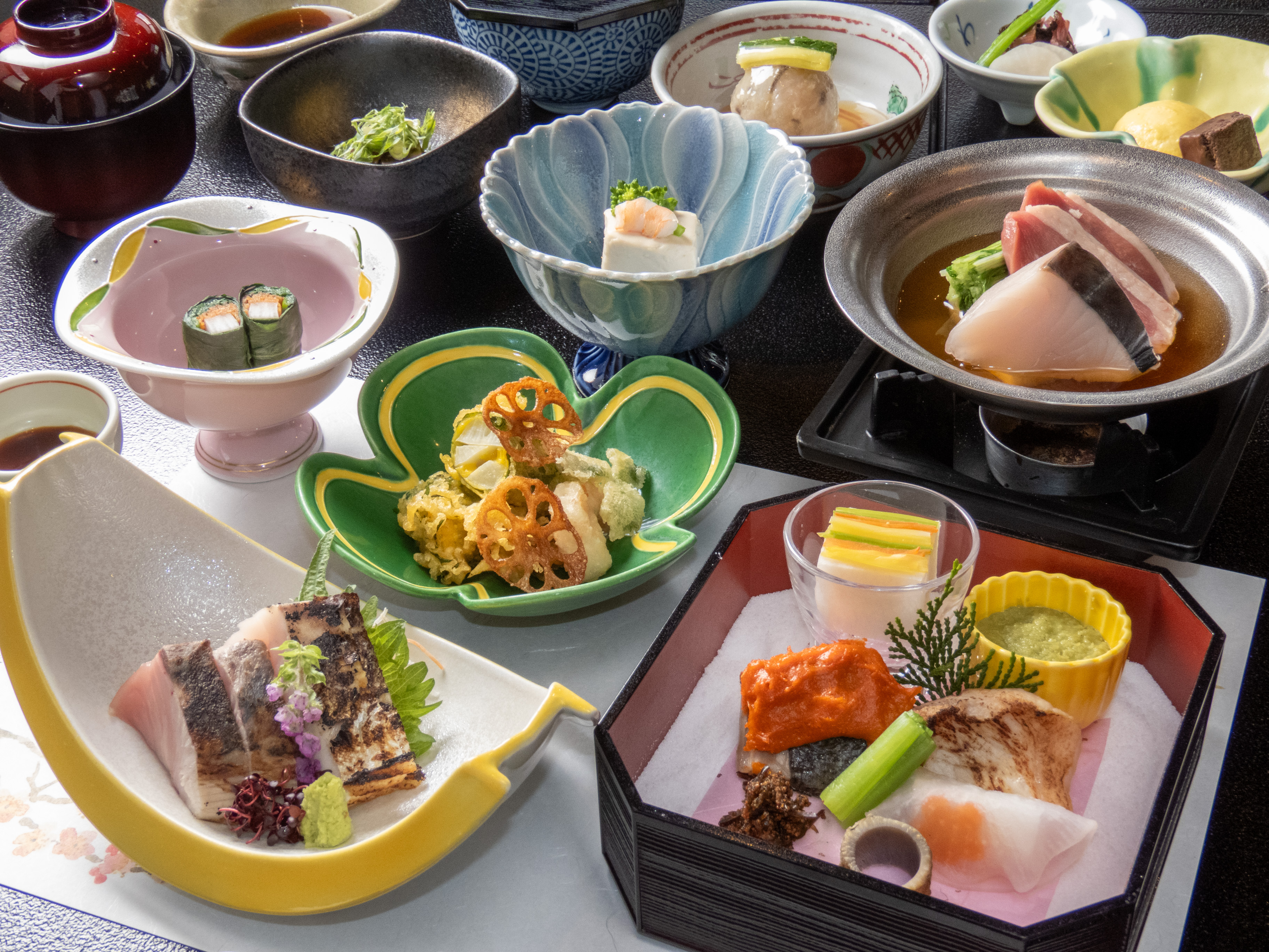 飲み放題2時間付プラン秋会席返し寿司付きコース