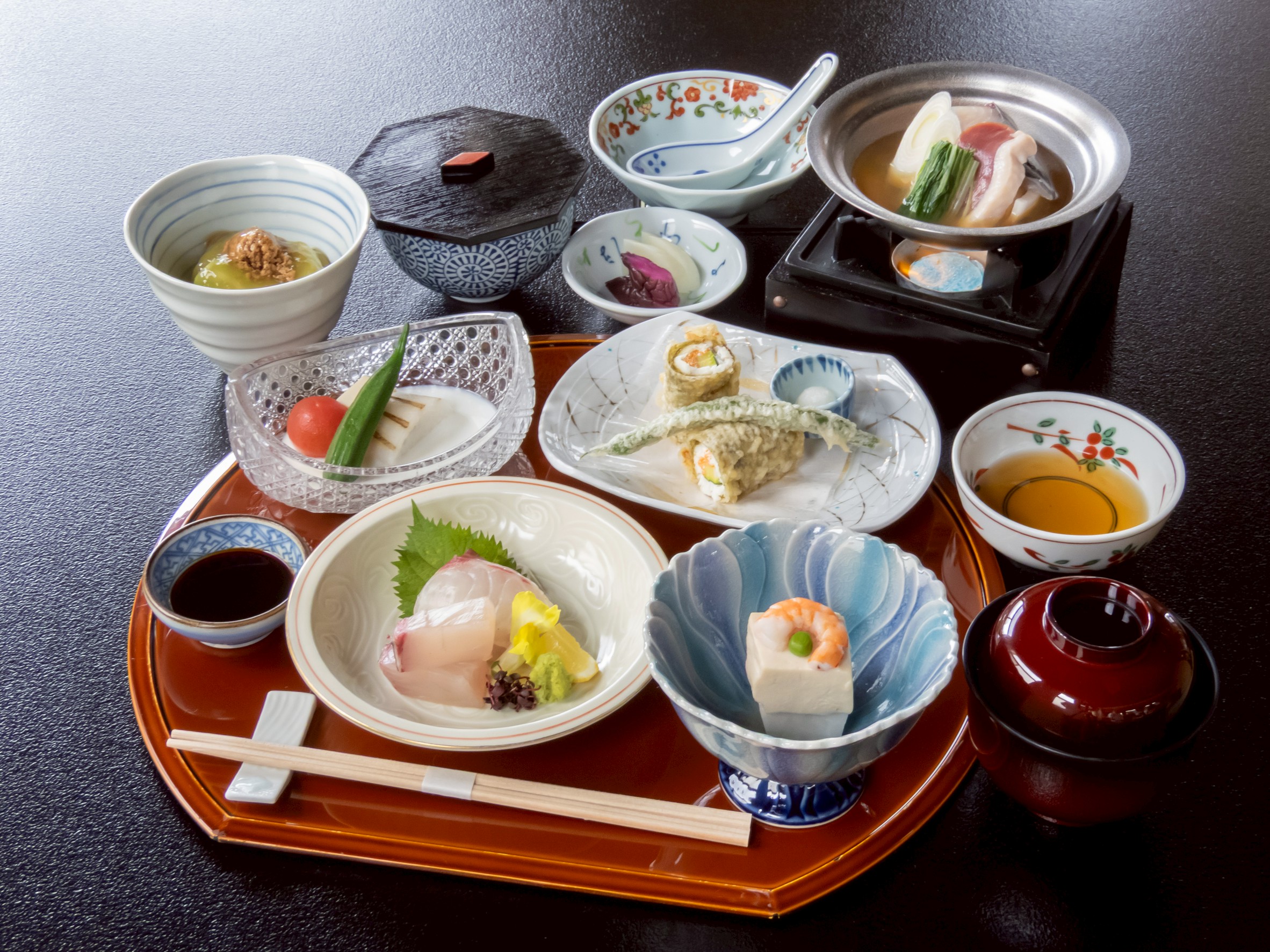 【飲み放題付き】会席コース山茶花 季節ご飯のコース